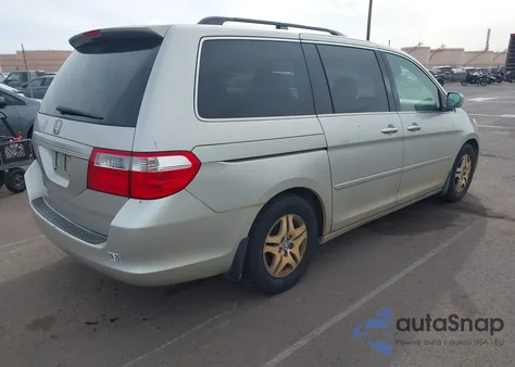 2005 Honda Odyssey Ex z USA, uszkodzony, nr VIN 5FNRL38405B075846